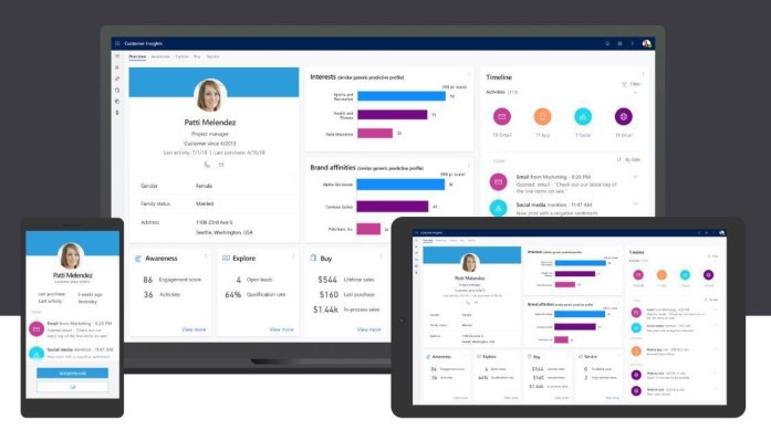 Dynamics 365 Field Service(授權一年) 使用畫面圖，共 1 張