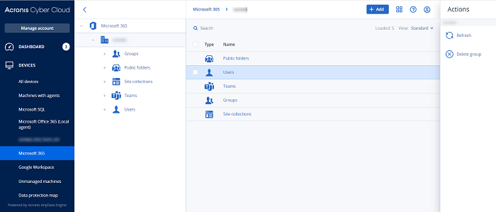Acronis Cyber Protect for Workstation 訂閱版本(1年授權) 使用畫面圖2