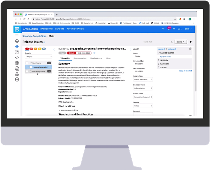 Opentext Fortify Documentation 政府軟體採購網 - 套裝軟體